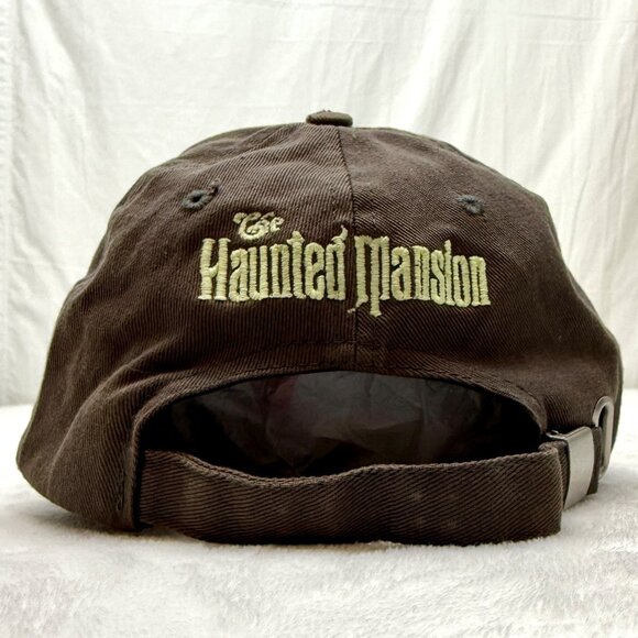 Disney Haunted Mansion Welcome Foolish Mortals Gargoyle Adj Youth Cap Gray (B) - Picture 5 of 12